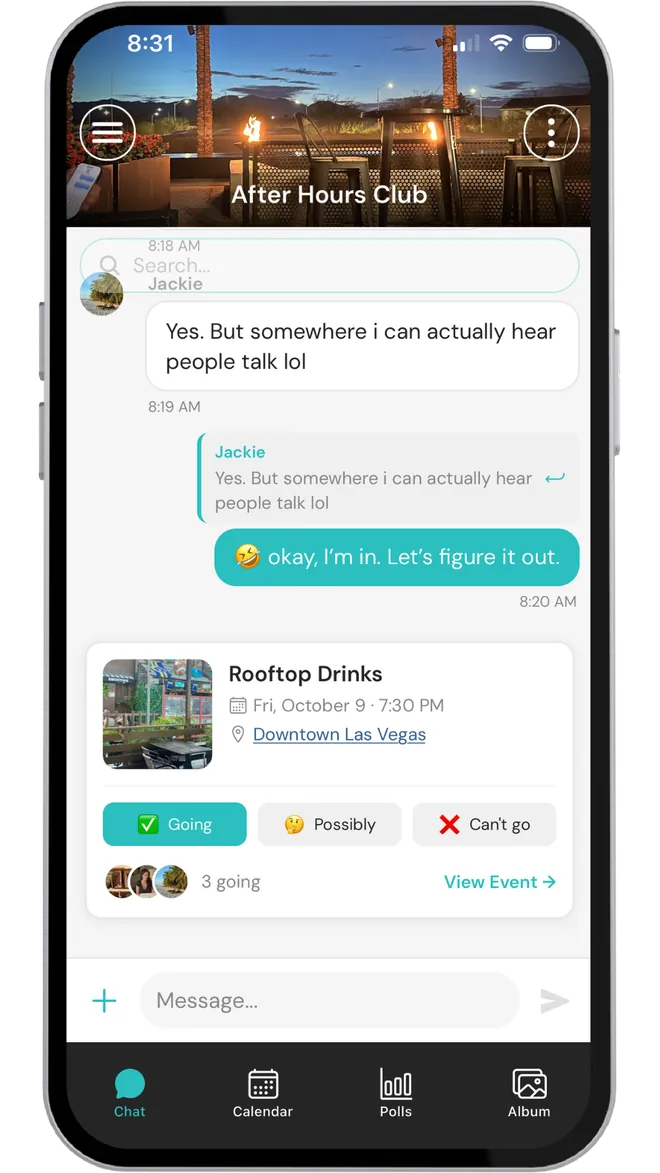 Sirkl app screenshot