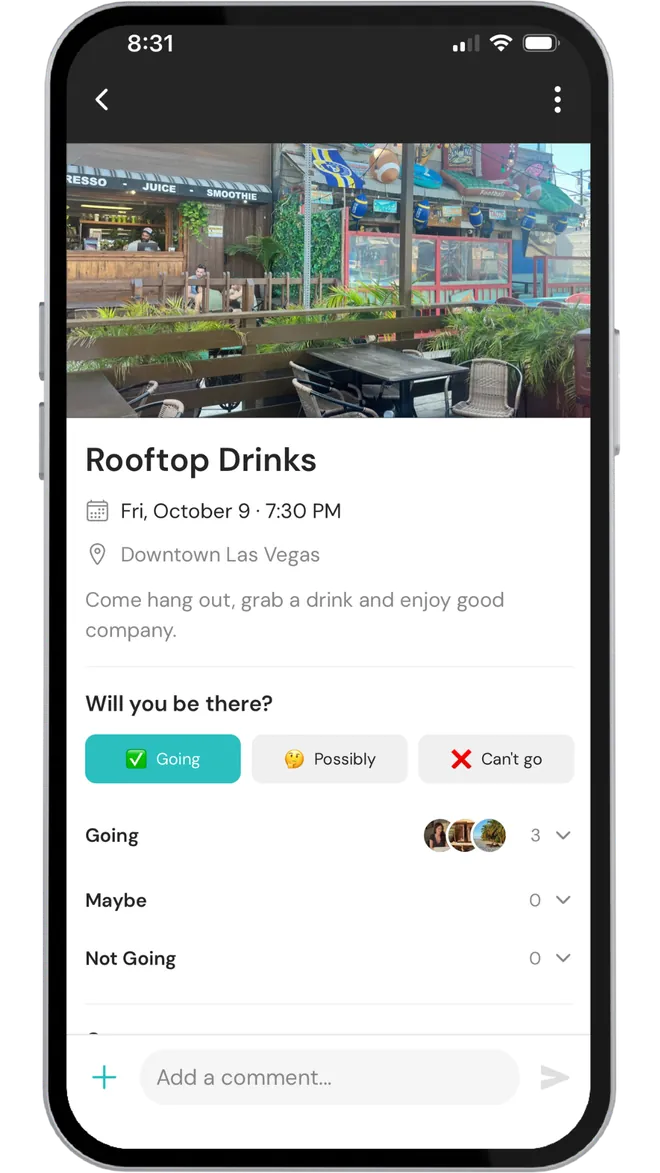 Sirkl app screenshot